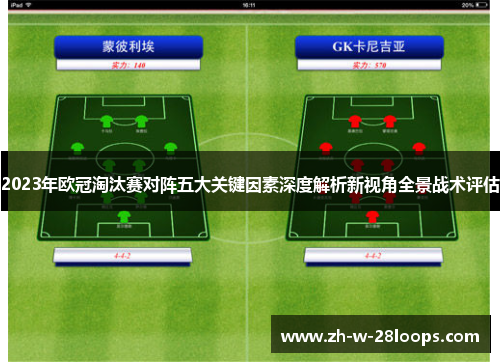 2023年欧冠淘汰赛对阵五大关键因素深度解析新视角全景战术评估